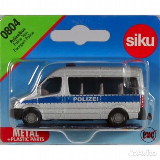 Siku 0804 Полицейский фургон