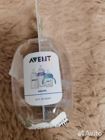 Соски бутылки avent,1+,3+, для густых жидкостей