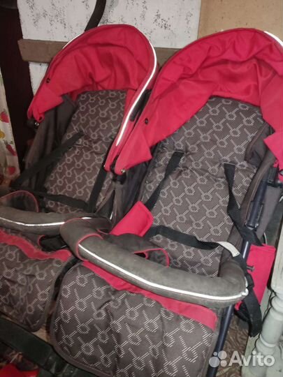 Двухместный коляска