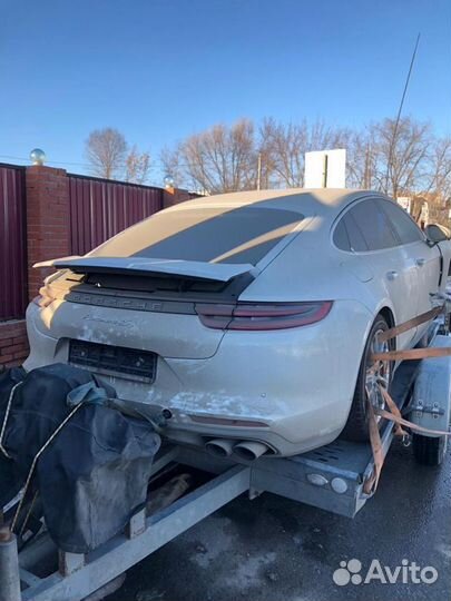 Разбор Porsche Panamera 4S 971 97A Белая 2017г