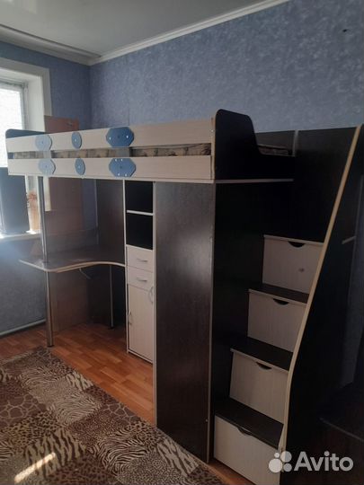 Детская кровать чердак