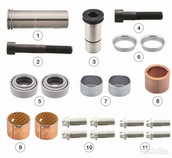 Рмк суппорта LRG728/LRG729 LRG730/731/732/733