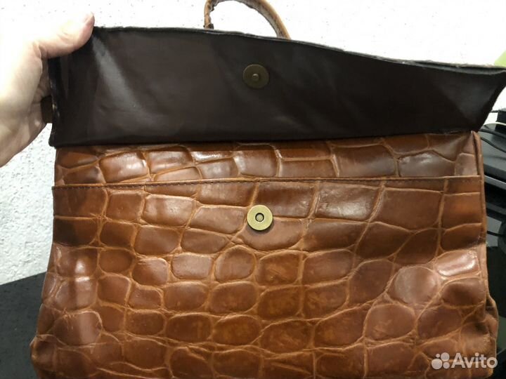 Сумка саквояж, старинный