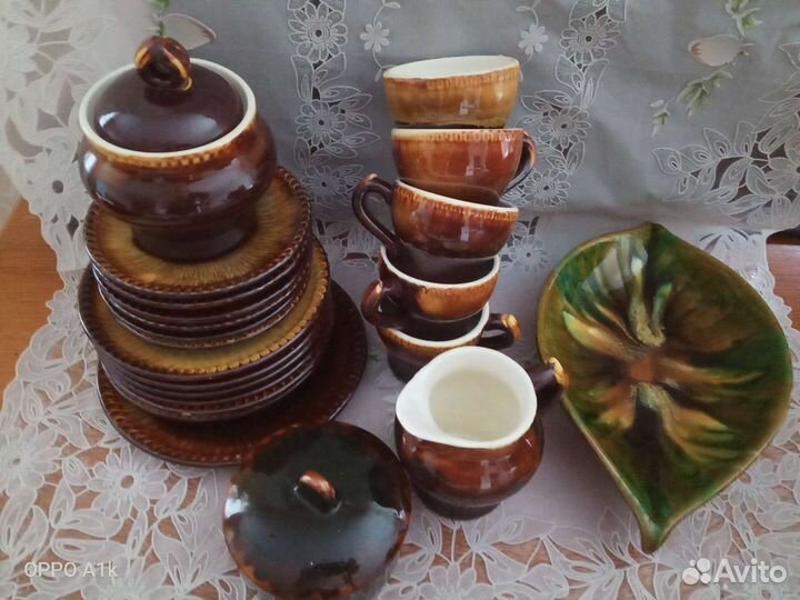 Сервиз кофейный керамический