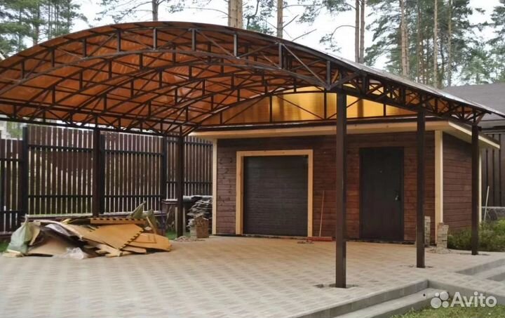 Установка Монтаж Навесов Под Ключ Любой Сложности