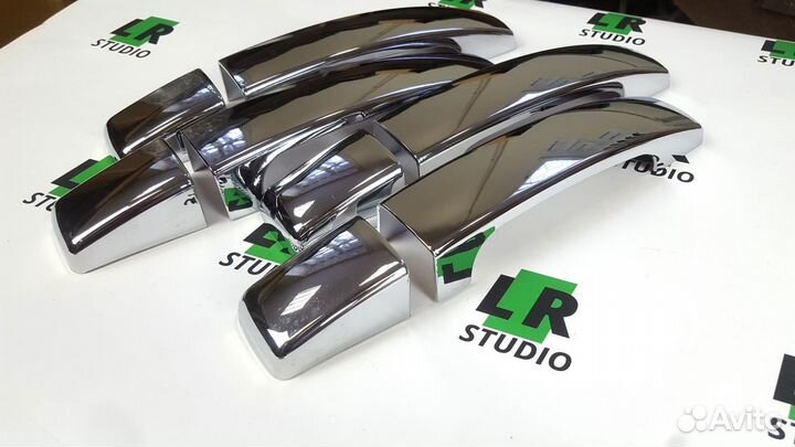 Накладки на ручки Freelander 2 хром