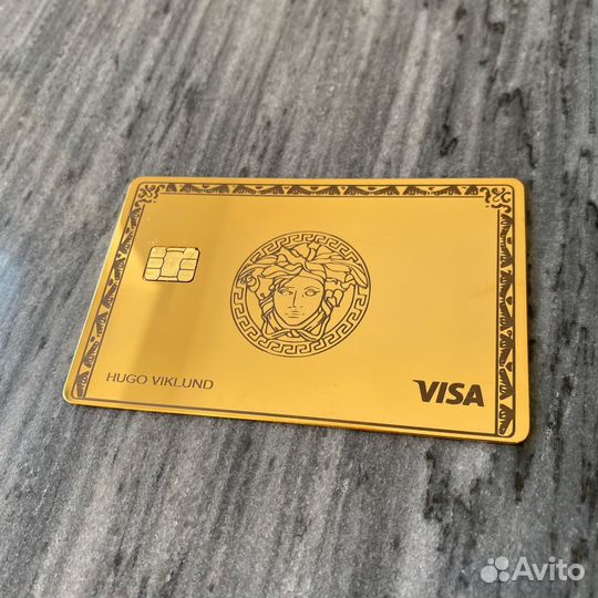 Металлические банковские карты