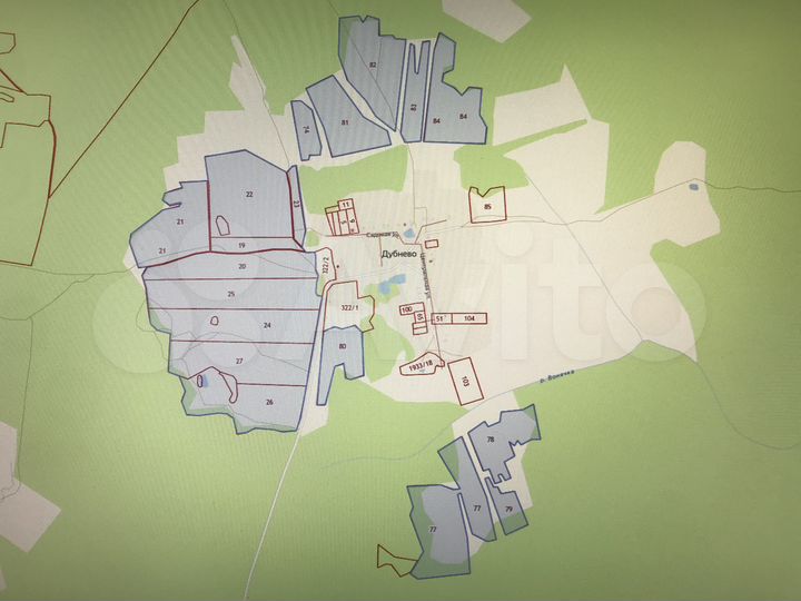 Участок 121,2 га (СНТ, ДНП)