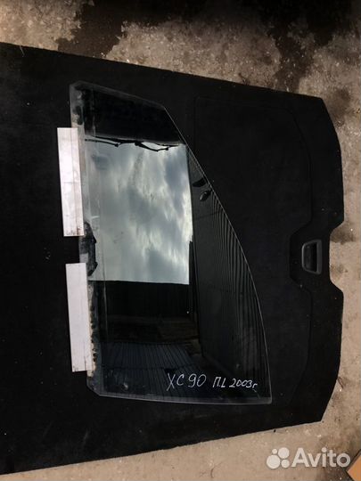 Стекло двери переднее левое Volvo Xc90