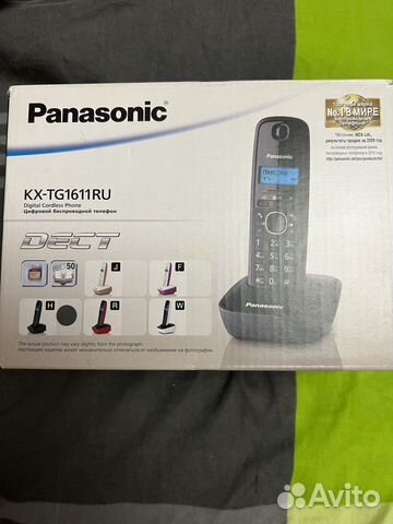 Телефон Panasonic KX-TG1611RU