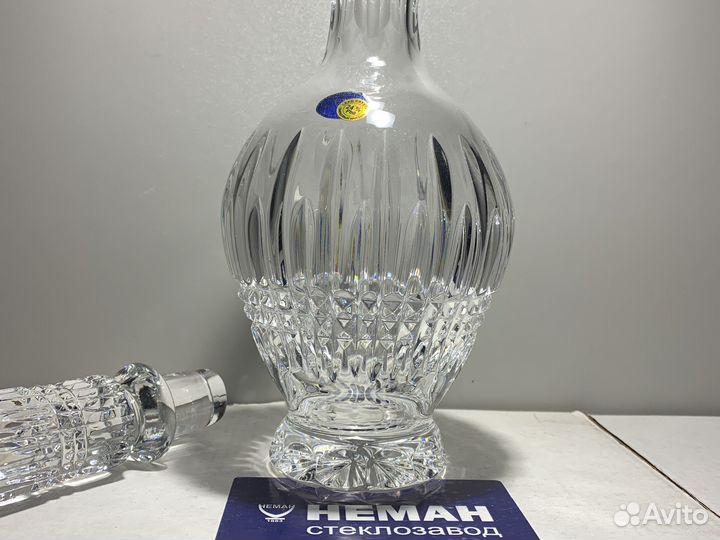 Хрустальный набор для водки, виски и коньяка