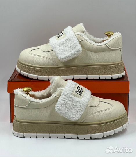Кроссовки зимние женские Miu Miu 36/41