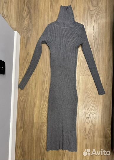 Платье трикотажное лапша