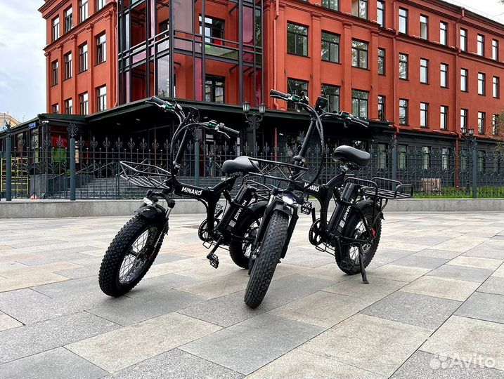 Электровелосипед minako F10 mini складной