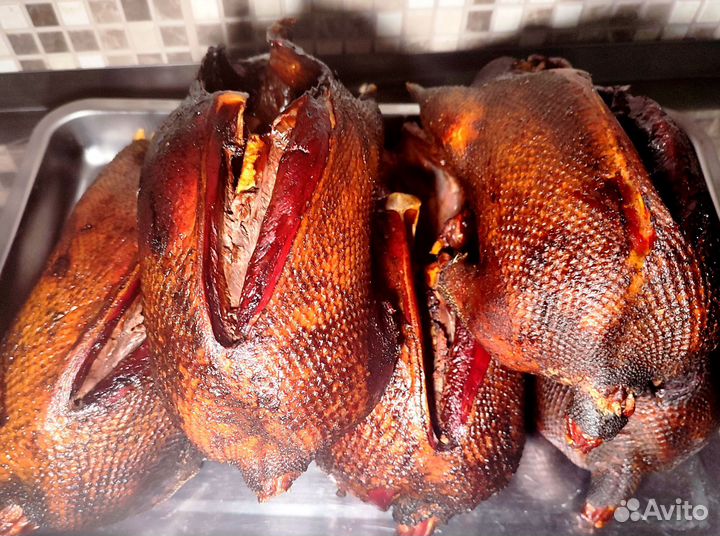 Гусь копченый