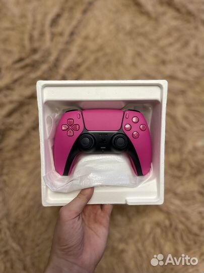 Геймпад для ps5 розовый