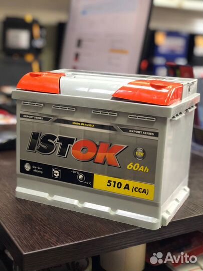 Аккумулятор исток 60A/h 510CCA