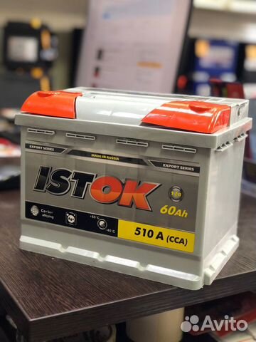Аккумулятор исток 60A/h 510CCA