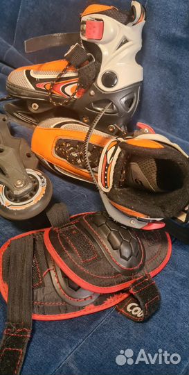 Детские ролики-коньки р-р 29-32