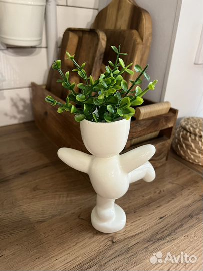 Керамический экочеловечек