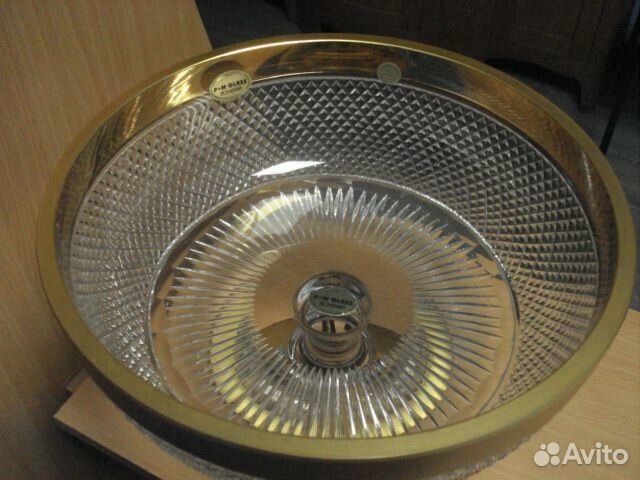 Ваза для фруктов хрусталь, Чехия, Богемия