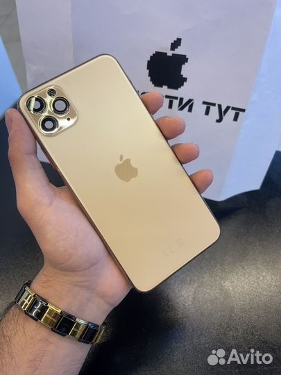 iPhone 11 PRO MAX / gold / корпус