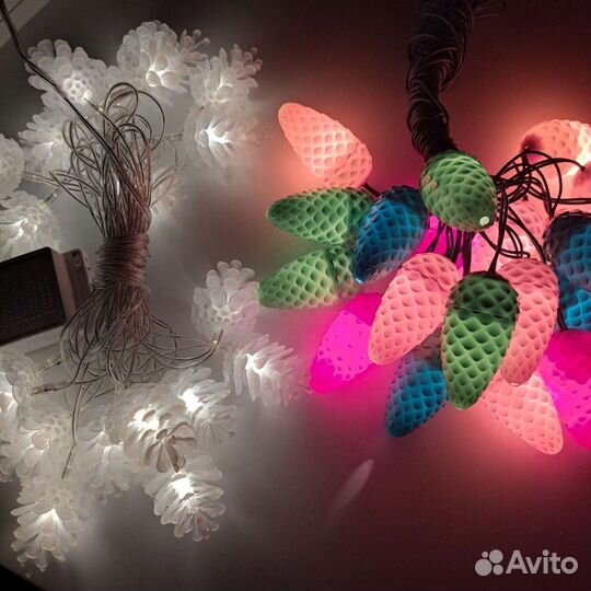 Гирлянда шишки, лесная сказка СССР