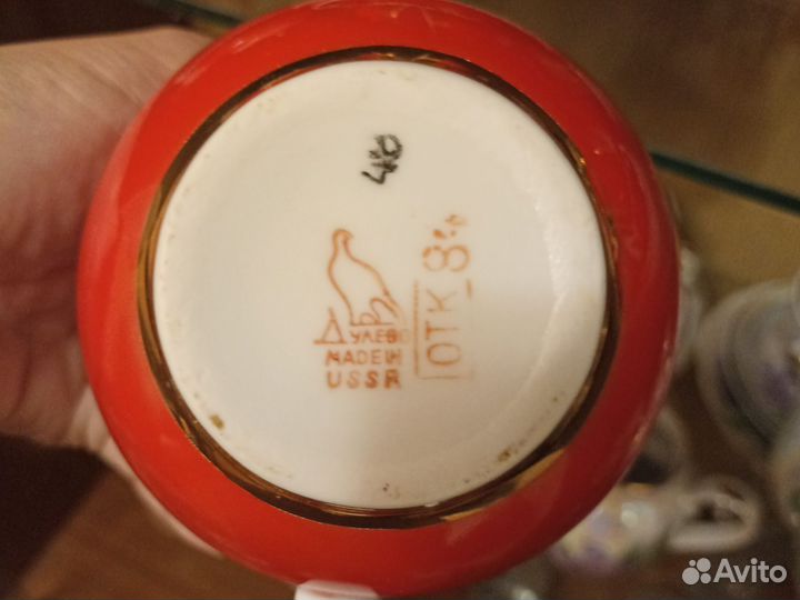 Сервиз чайный СССР Дулево