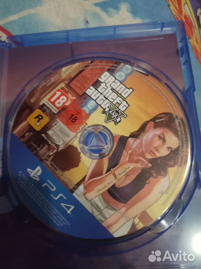 Диски на ps4 гта 5