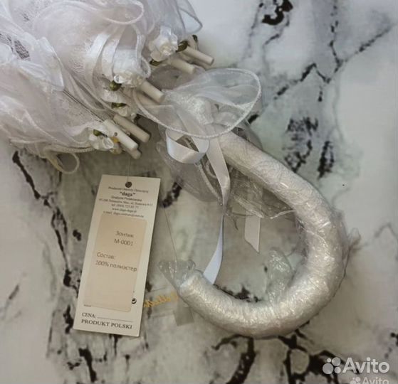 Кружевной зонтик новый