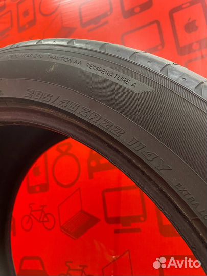 Yokohama Advan Sport V107 285/45 R22