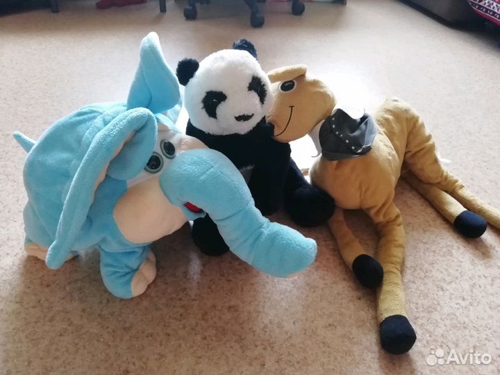 Больше мягкие игрушки