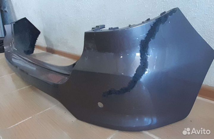 Задний бампер на kia rio X