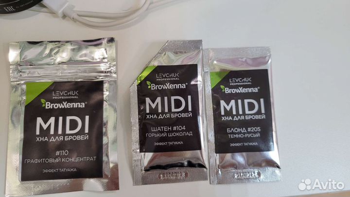 Хна для бровей brow henna