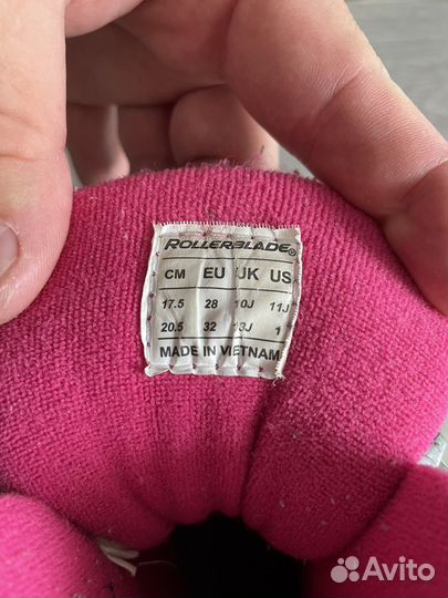 Ролики rollerblade детские