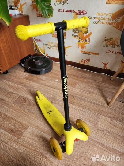 Самокат детский трехколесный