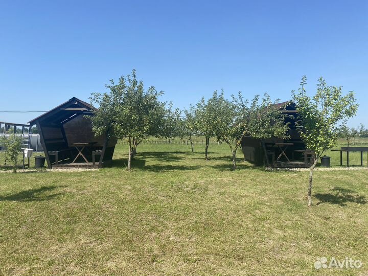 Аренда беседки с мангалом и бассейном