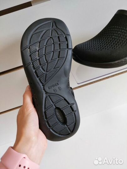 Crocs сабо шлепанцы кроксы чёрные 39 41 42