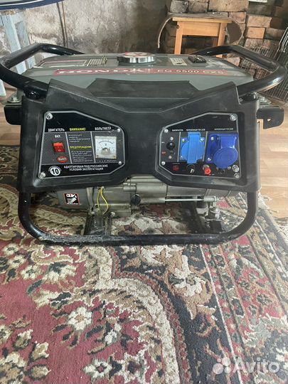 Бензиновый генератор honda EG 5500 CXS 2021 года