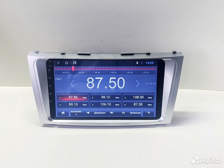 Магнитола Toyota Camry 40, 2006-2011. Android