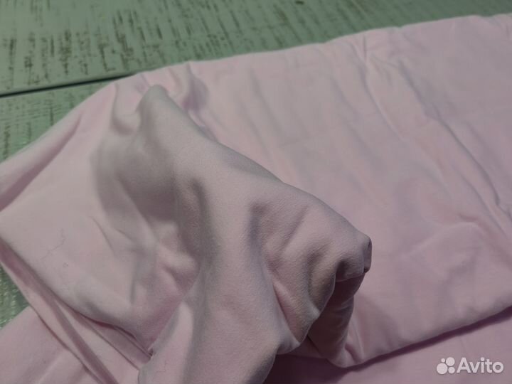 Трикотаж, Два отреза серого и розового цвета