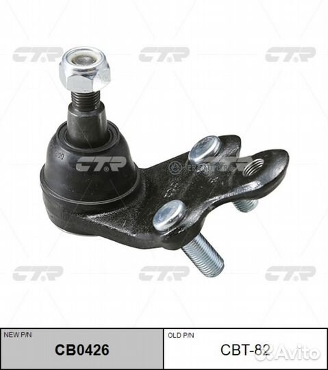 CTR CBT-82 Опора шаровая правая toyota Camry 2005