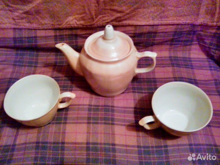 Чашки,Чайники, Чайник.с 2 чашками Подставки