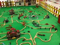 Детская игровая площадка Городок Паровозиков