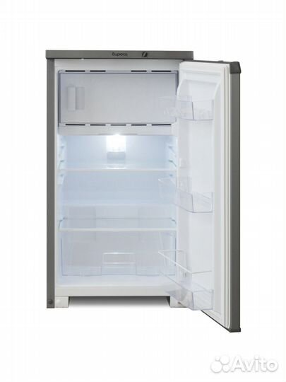 Холодильник бирюса М108 Серебристый Металлик
