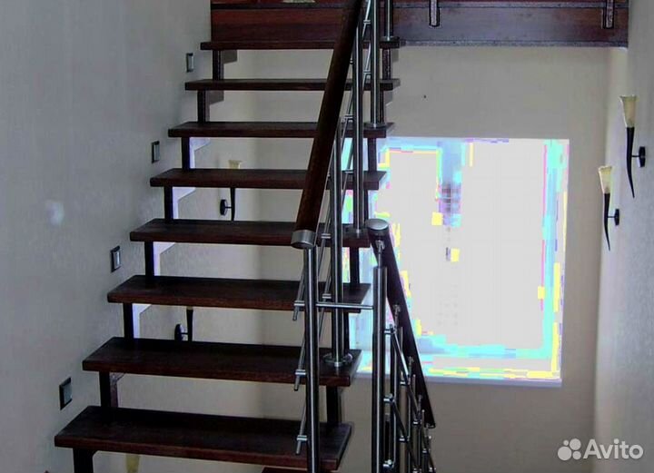 Лестница в стиле лофт