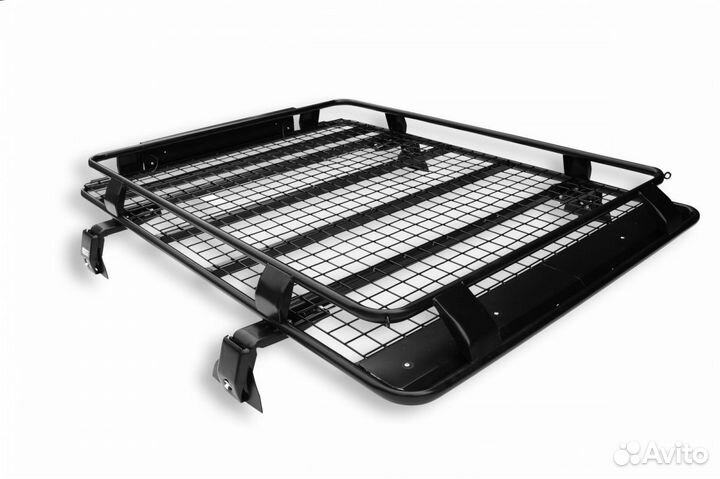 Багажник экспедиционный для Шевроле Нива с сеткой