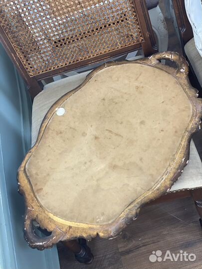 Старинный флорентийский поднос