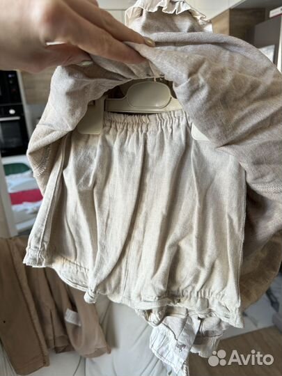 Пальто и платье детское ettoi 2 года