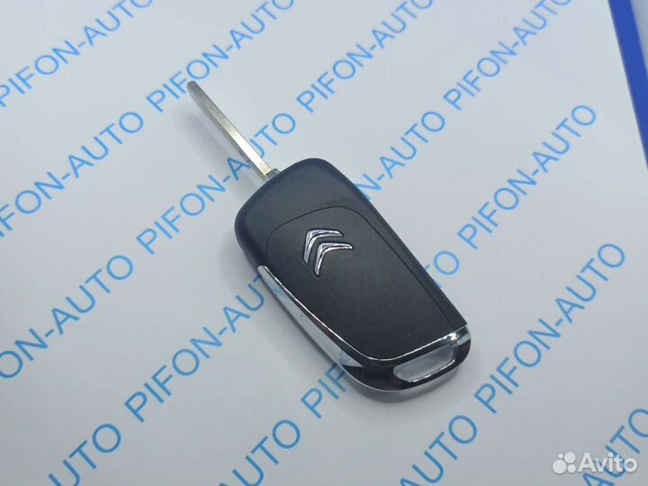 Ключ зажигания Citroen c4 / ситроен с4 2010-2016